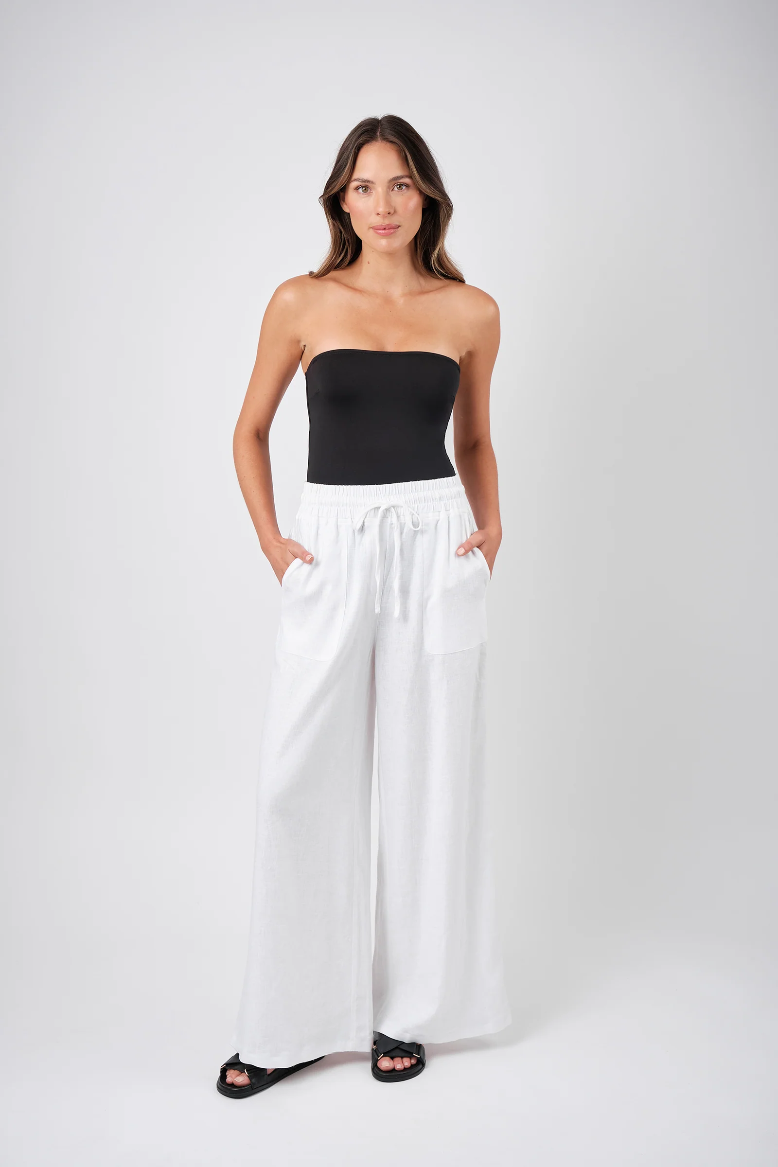 Classic Strapless One Piece BLACK - Image 11