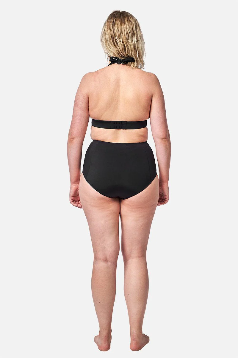 Never Say Never Bikini Bralette (DD-F Cup) BLACK - Image 11